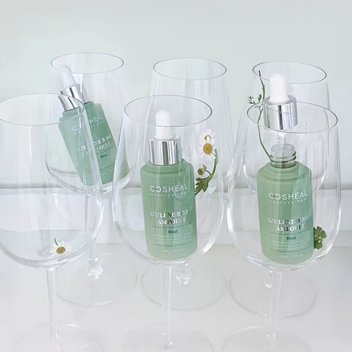 Serum Facial Centella Asiatica Ampoule Azulene Boost Cosheal