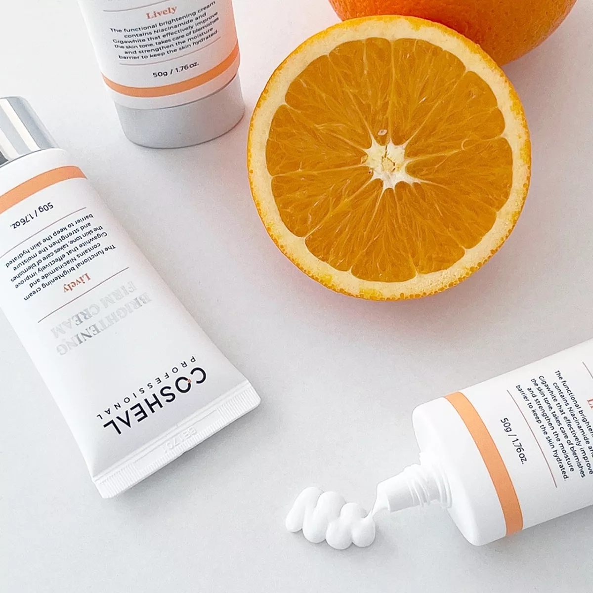 Crema Facial Vitamina C Aclarante Brightening Firm Cosheal