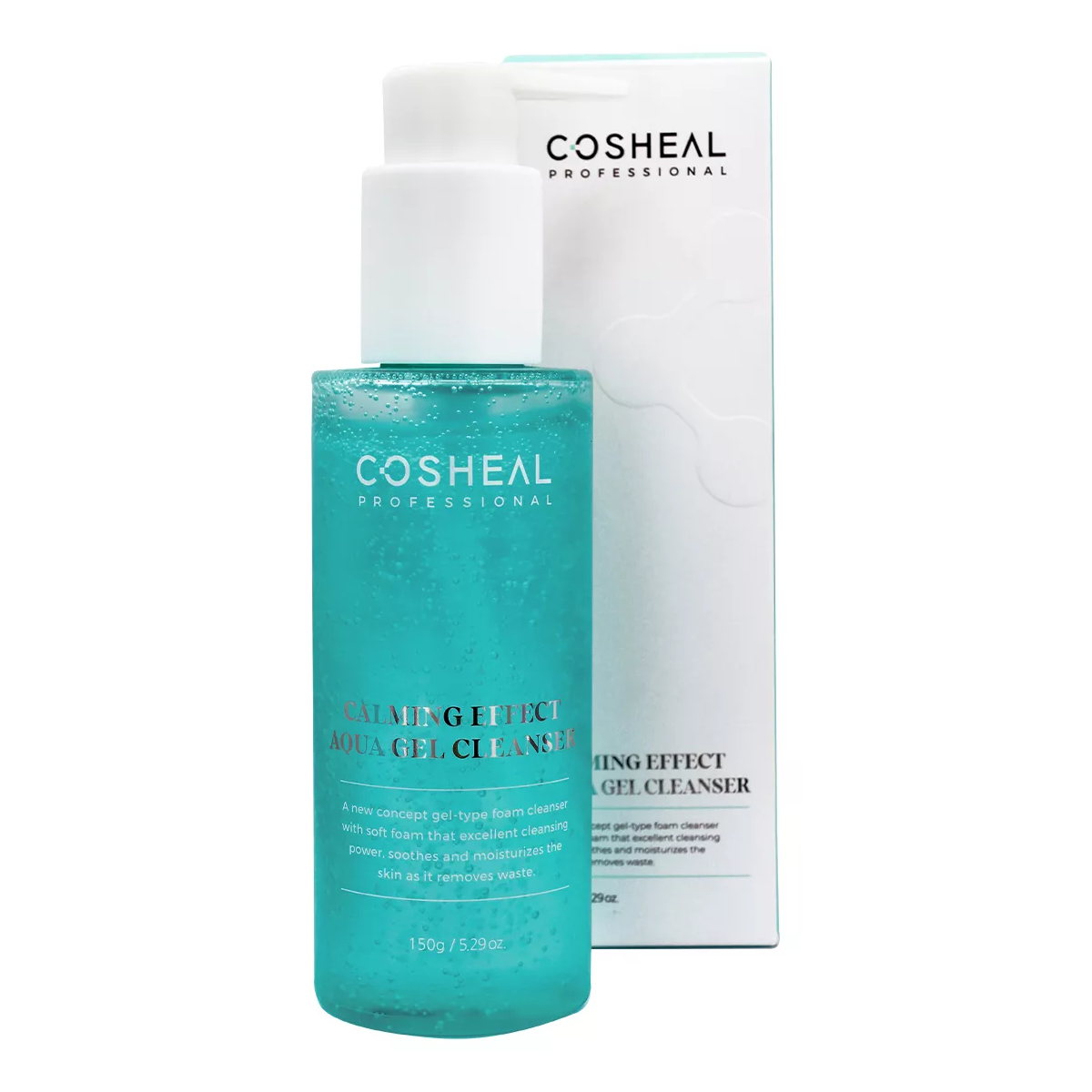Gel Limpiador Facial Doble Acción calmante Aqua Gel Cosheal